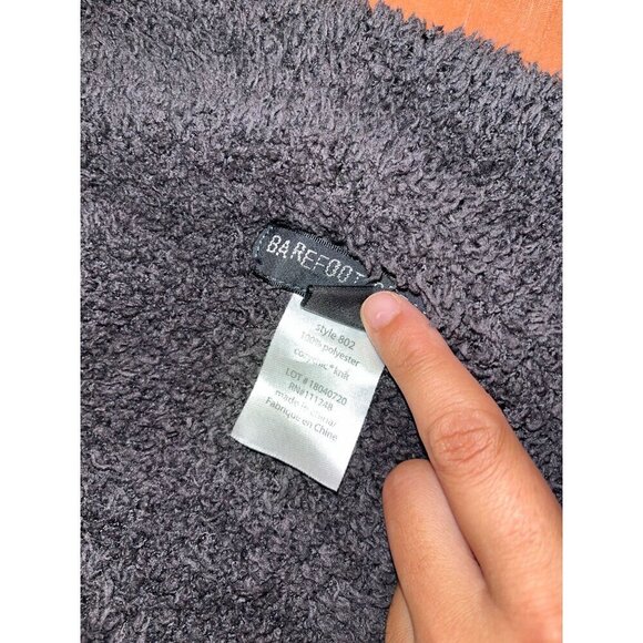 Barefoot Dreams CozyChic Striped Shawl Wrap With Fringe Edges One Size - Picture 4 of 4